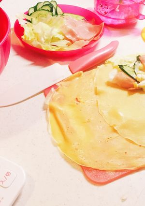 簡単クレープ-レシピのメイン写真