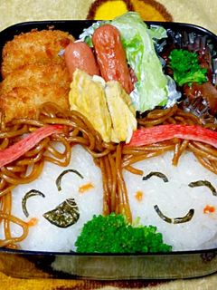 運動会 簡単キャラ弁-レシピのメイン写真