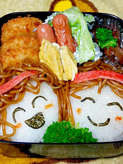運動会 簡単キャラ弁-レシピのメイン写真