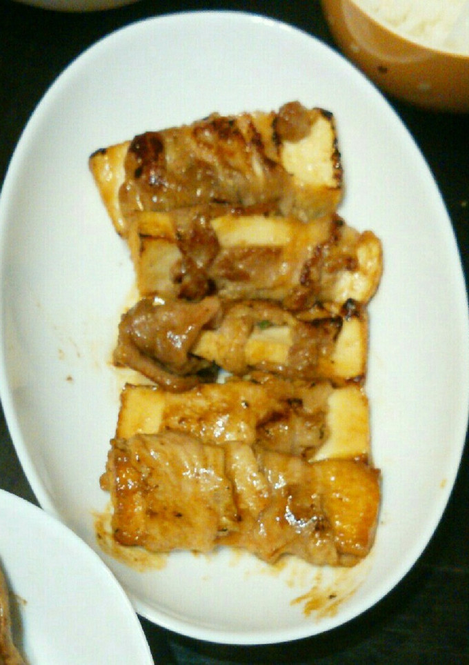 厚揚げの豚肉巻き-レシピのメイン写真