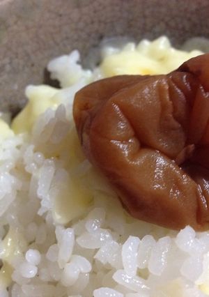 梅干しチーズごはん♪-レシピのメイン写真