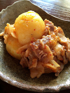 キムチ肉じゃが-レシピのメイン写真