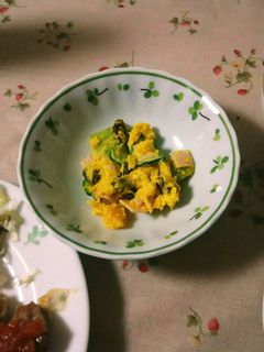 家にあるもので☆かぼちゃサラダ-レシピのメイン写真