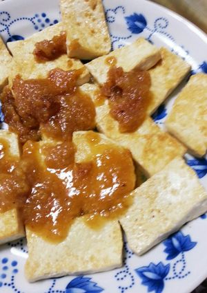 みそかけ焼き豆腐♪-レシピのメイン写真