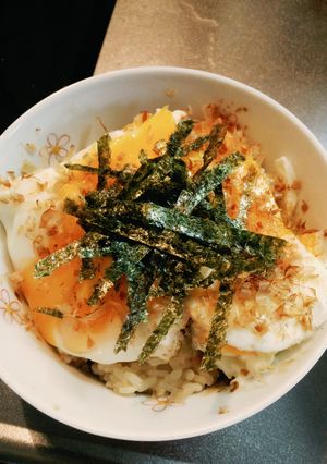 雑炊風 ♪ 簡単濃厚たまごどんぶり-レシピのメイン写真