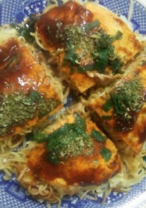 血管プラークダイエット食774（広島焼）-レシピのメイン写真