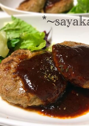 初心者さんのための簡単ハンバーグ-レシピのメイン写真