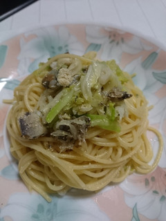 シシャモでお手軽パスタ-レシピのメイン写真