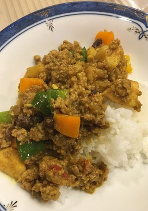 ドライカレー-レシピのメイン写真