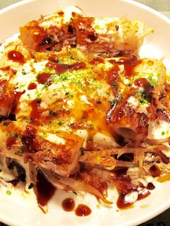 簡単!粉無し!もやしとちくわのお好み焼き-レシピのメイン写真