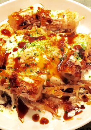簡単!粉無し!もやしとちくわのお好み焼き-レシピのメイン写真