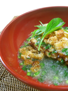 揚げ焼豆腐のみぞれあん-レシピのメイン写真