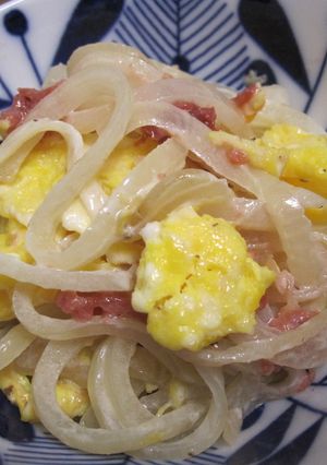 梅干し入りホットサラダ-レシピのメイン写真