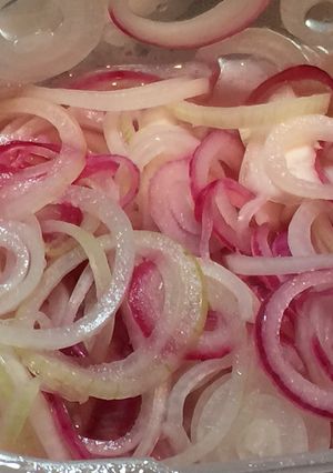 赤白玉ねぎのはちみつ甘酢漬け-レシピのメイン写真