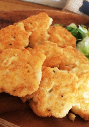 ササミで油揚げ入りチキンナゲット-レシピのメイン写真