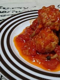 ふわふわミートボールのトマト煮-レシピのメイン写真