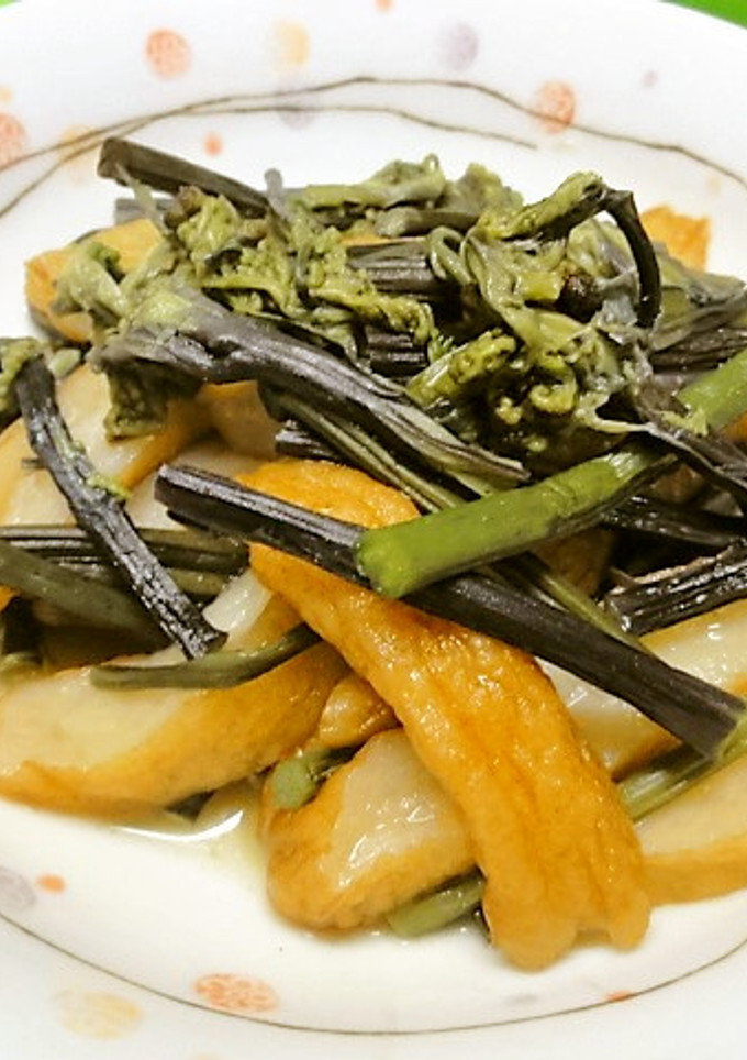 ＊わらびとさつま揚げの煮物＊-レシピのメイン写真