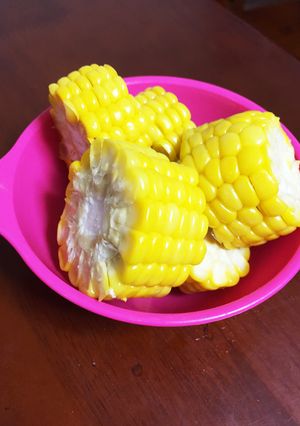 とうもろこしはレンジで簡単！材料不要！-レシピのメイン写真