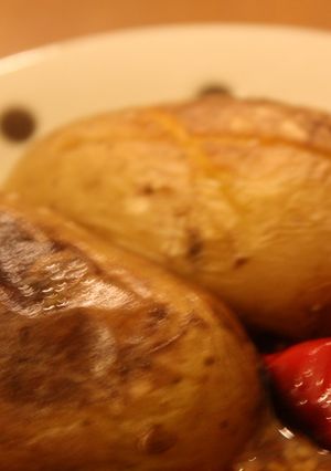 魚焼きグリルで『ベイクドポテト』新じゃが-レシピのメイン写真