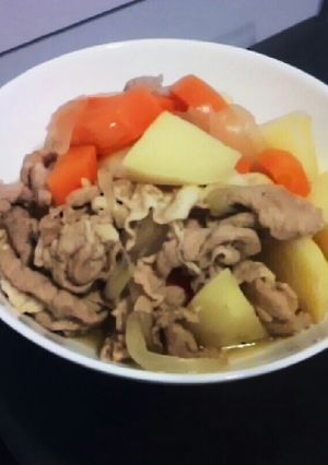 柔らか~☆豚肉の肉じゃが-レシピのメイン写真