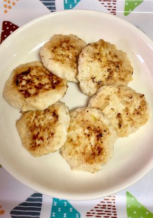 離乳食中期後半〜後期、豆腐ハンバーグ-レシピのメイン写真
