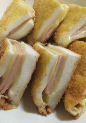 簡単 お弁当にも はんぺんハムチーズカツ-レシピのメイン写真