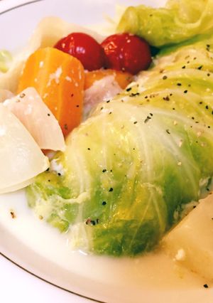 サーモンのキャベツ包み-レシピのメイン写真