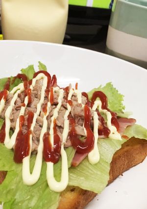 簡単トースト〜忙しい朝食に〜-レシピのメイン写真