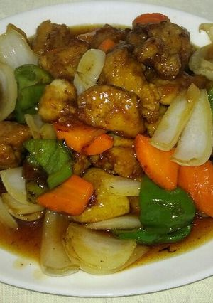 ジャガイモが入っちゃう酢豚( ゜o゜)-レシピのメイン写真