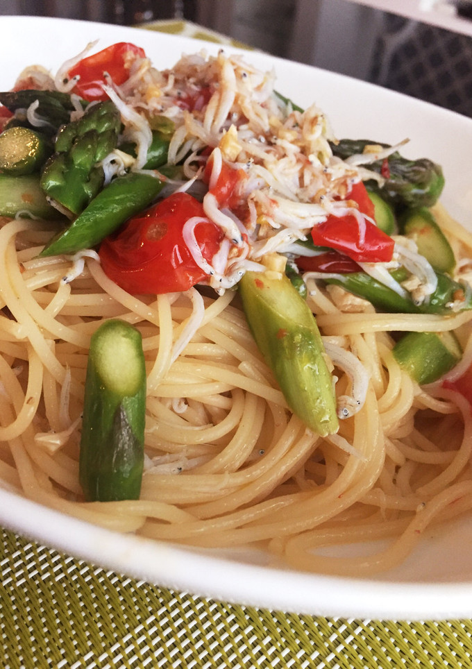シラスと季節のお野菜の和風パスタ-レシピのメイン写真