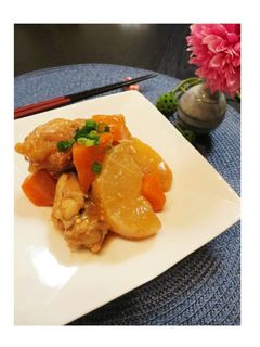 圧力鍋で♪鶏手羽元と大根の味噌煮込み-レシピのメイン写真