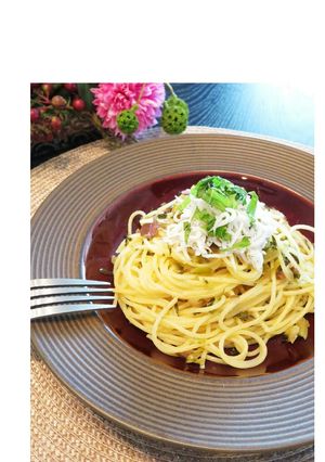 フライパンひとつで☆簡単高菜パスタ-レシピのメイン写真