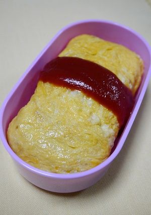 簡単！お弁当オムライス-レシピのメイン写真