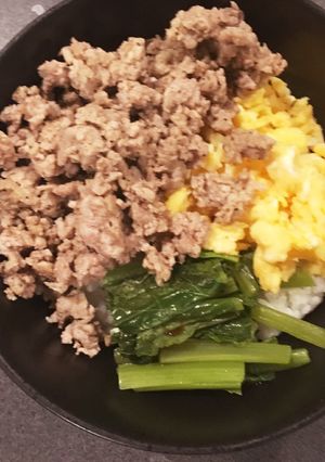 三色丼-レシピのメイン写真