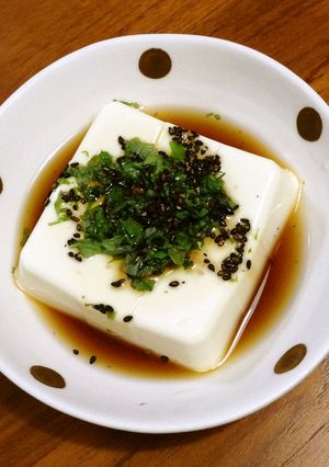 ☆しそゴマ豆腐-レシピのメイン写真