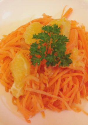 甘夏のにんじんサラダ-レシピのメイン写真