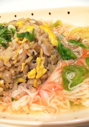 簡単♪雑穀米のあっさりあんかけチャーハン-レシピのメイン写真