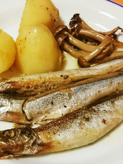 ししゃものコンフィ-レシピのメイン写真