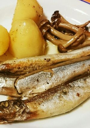 ししゃものコンフィ-レシピのメイン写真