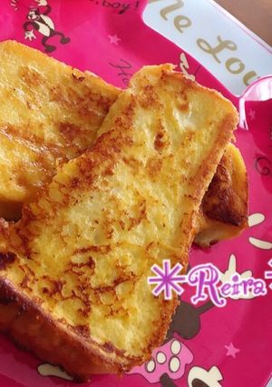 飲むヨーグルトで✳︎フレンチトースト-レシピのメイン写真