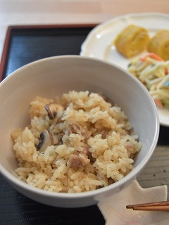 きのこと豚肉の炊き込みごはん-レシピのメイン写真