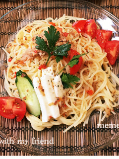 簡単 冷製パスタ-レシピのメイン写真