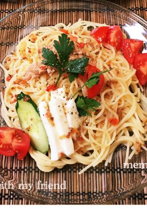 簡単 冷製パスタ-レシピのメイン写真