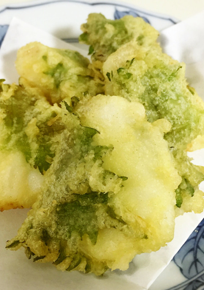 切れ端の白身魚で梅シソ包揚げ-レシピのメイン写真