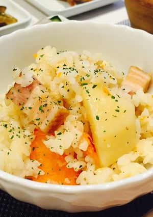 かーんたん、炊き込みポトフご飯！-レシピのメイン写真