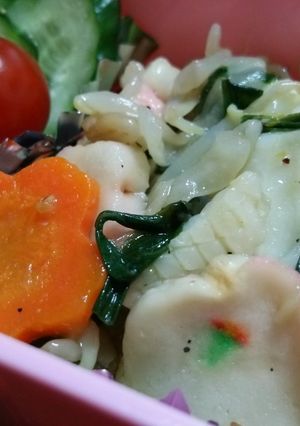 いかニラもやし de 塩レモン炒め☆弁当-レシピのメイン写真