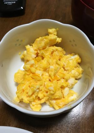 卵だけ☆超簡単スクランブルエッグ-レシピのメイン写真