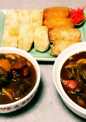 揚げ玉で簡単おにぎり☆たぬき握り☆-レシピのメイン写真