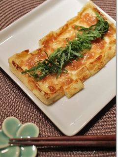 お揚げの梅マヨ焼き-レシピのメイン写真