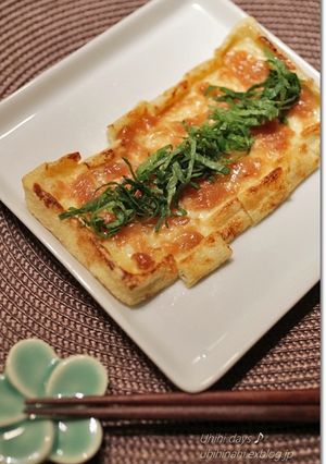 お揚げの梅マヨ焼き-レシピのメイン写真
